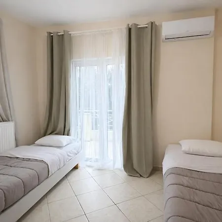 וילה Luxury Seaview 3bdr Maisonette-100m To Kokkónion