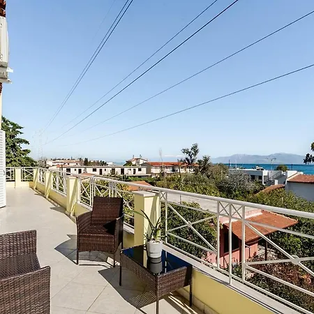 Luxury Seaview 3bdr Maisonette-100m To Villa Kokkónion
