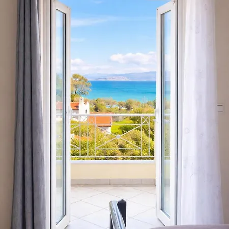 Luxury Seaview 3bdr Maisonette-100m To Kokkónion