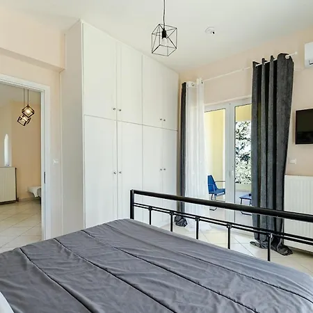 Villa Luxury Seaview 3bdr Maisonette-100m To Kokkónion