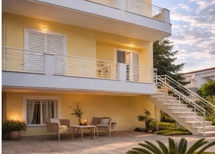 Luxury Seaview 3bdr Maisonette-100m To Vila Kokkónion