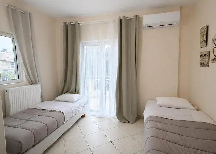 Vila Luxury Seaview 3bdr Maisonette-100m To Kokkónion