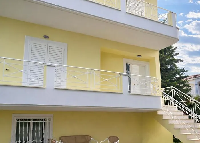 Vila Luxury Seaview 3bdr Maisonette-100m To Kokkónion