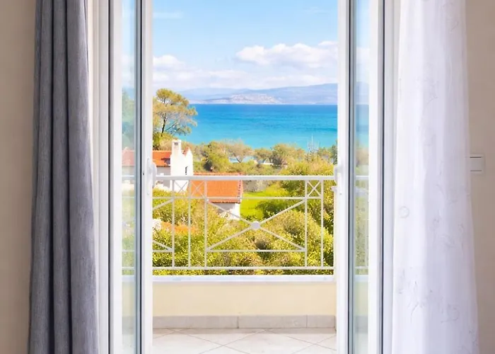 Luxury Seaview 3bdr Maisonette-100m To Kokkónion